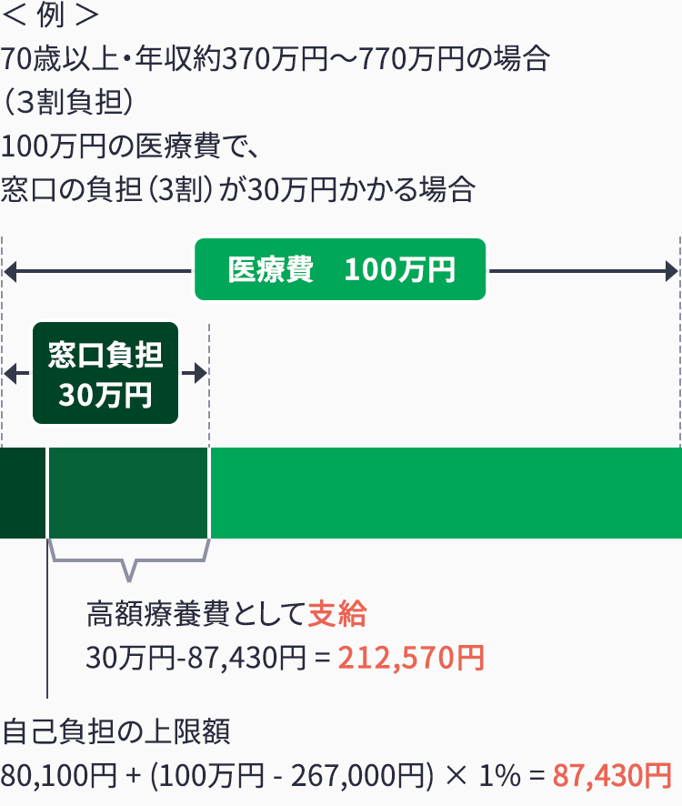公的医療保険の高額療養費制度の概要