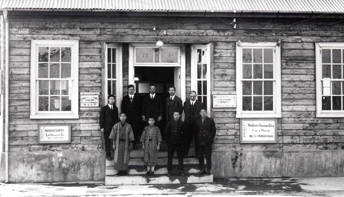 創業当時の重要な地である横浜に支社を開設（1904年）