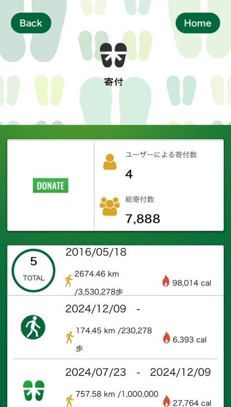 Manulife WALK画面