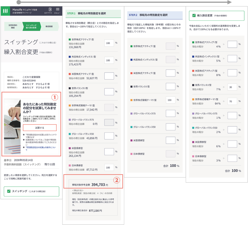 お礼や感謝伝えるプチギフト ご契約者さまウェブサイト「マイページ」における「こだわり変額 つけ爪+ネイルチップ